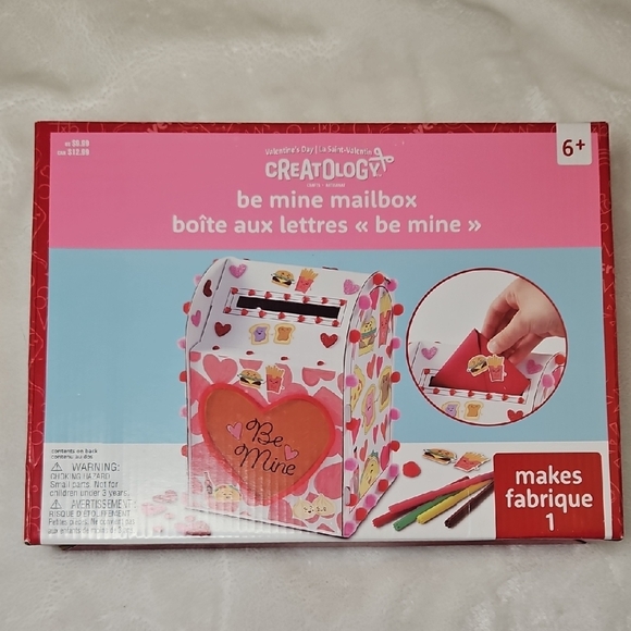 Creatology Other - Creatology DIY Valentine Mailbox Kit for Kids (Ages 6+)